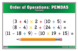 Order of Operations: PEMDAS (Task Cards)