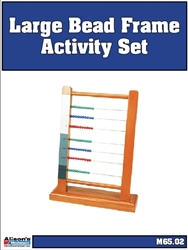 Montessori: Large Bead Frame Activity Set