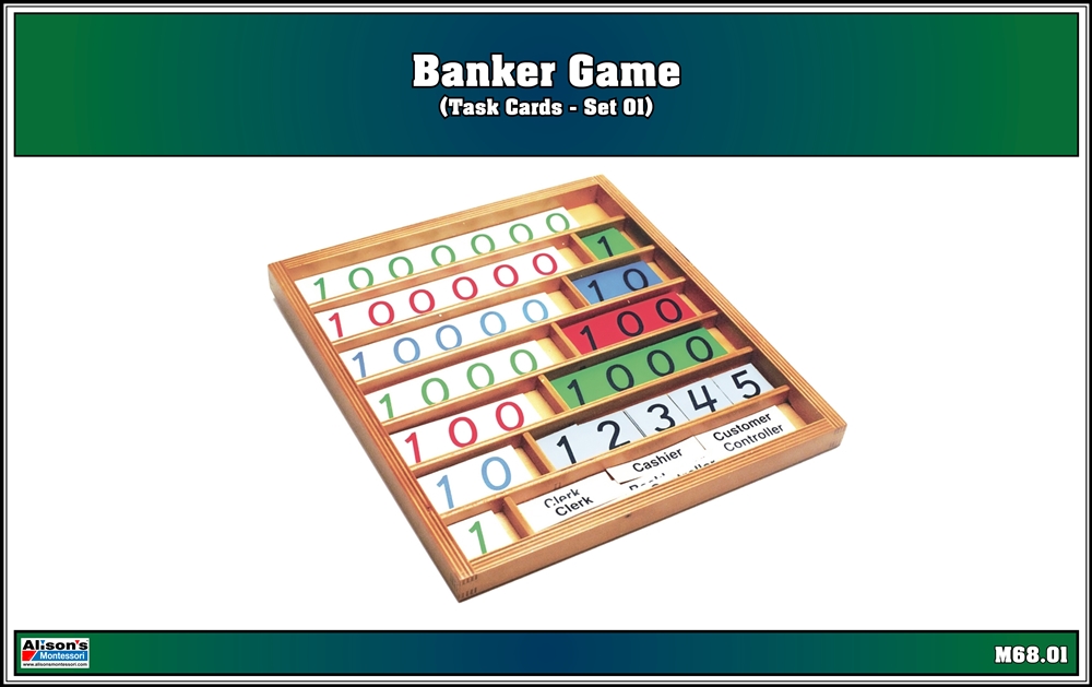 Banker Game Set 1 Task Cards (Printed)