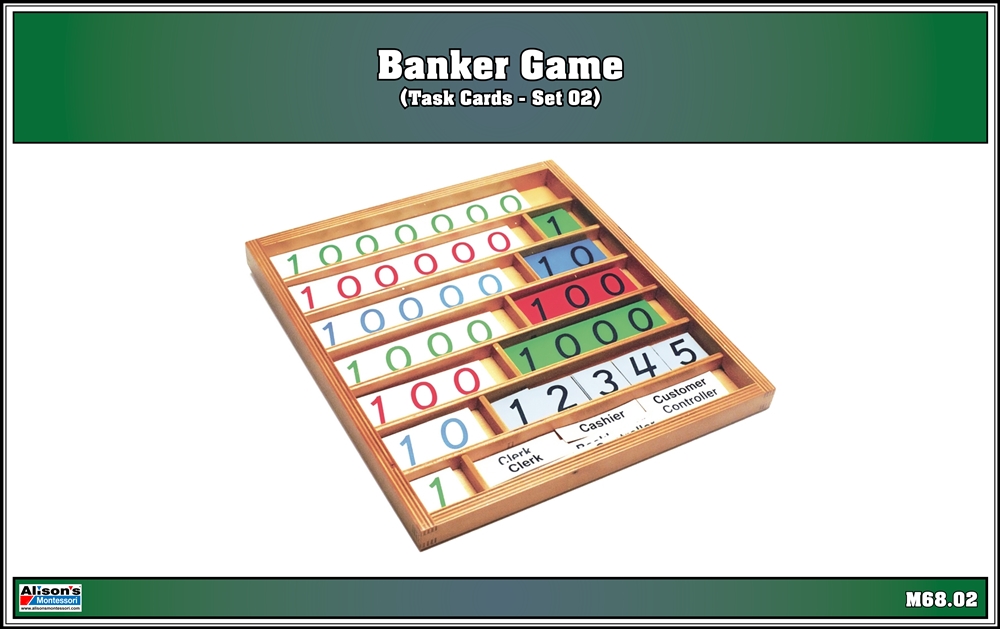 Banker Game Set 2 Task Cards (Printed)