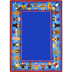 Children of Many Cultures (7'8" x 10'9" Rectangle)