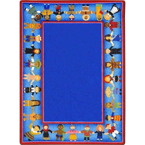Children of Many Cultures (10'9" x 13'2" Rectangle)