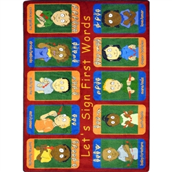 First Signs (Rectangle Rug 5'4" X 7'8")