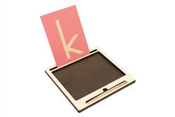 Tray for Sandpaper Letters