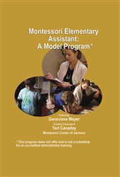 Montessori Elementary Assistant Training DVD