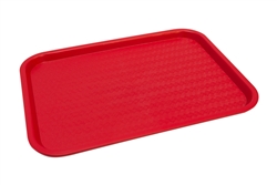 Large Size Plastic Trays - Red
