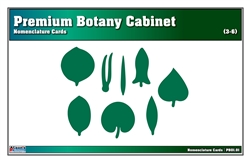 Premium Botany Cabinet Nomenclature Cards