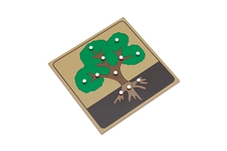 Parts of a Tree Puzzle with Nomenclature Cards (3-6) (Premium Quality)