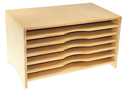 Montessori materials: Cabinet for Impressionistic Charts (Premium Quality)