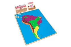 Biomes of South America Puzzle Map Complete Set