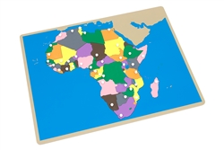 Puzzle Map of Africa (Premium Quality)