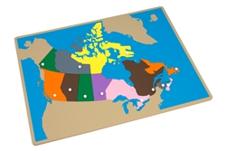 Puzzle Map of Canada (Premium Quality)