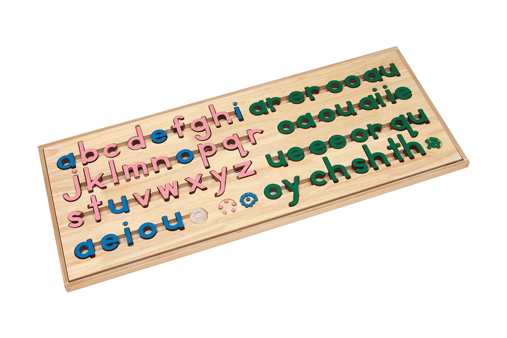 Montessori Materials: Small Movable Alphabet & Digraphs: Lowercase ...