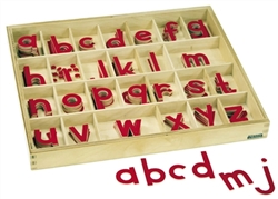 Small Movable Alphabets: Red, Print (Premium Quality) (Premium Quality)