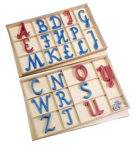 Montessori Materials: Large Movable Alphabets: Uppercase - Polish ...