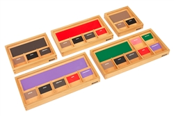 Grammar Sentence Set: Traditional Color Scheme Boxes (Premium Quality)