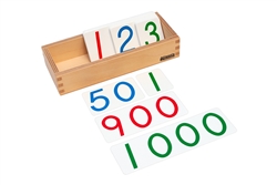 Large Plastic Number Cards (1-1000)