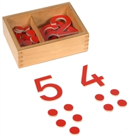Cut-Out Numerals and Counters (Premium Quality) (German Print)