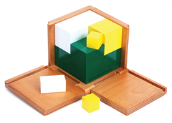 Montessori Materials: Power of 2 Cube (Premium Quality)