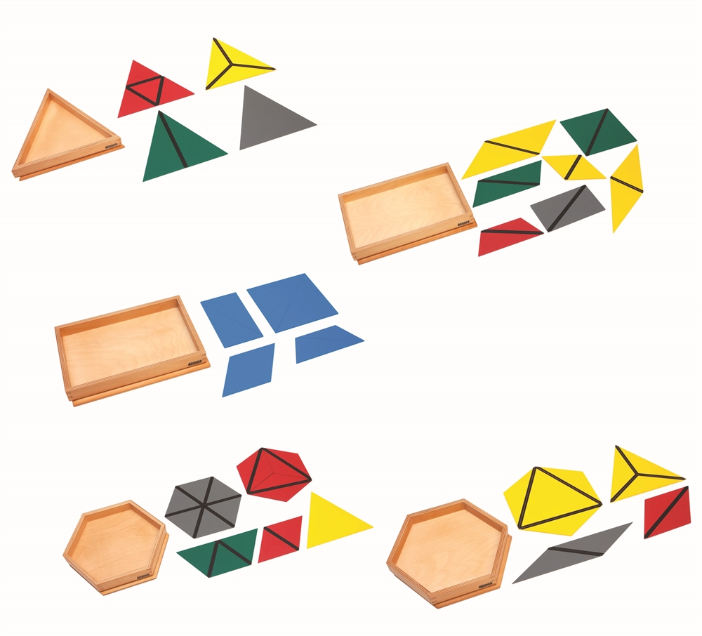 montessori: Constructive Triangles