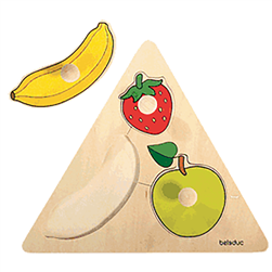 Triangle Puzzles - Fruits