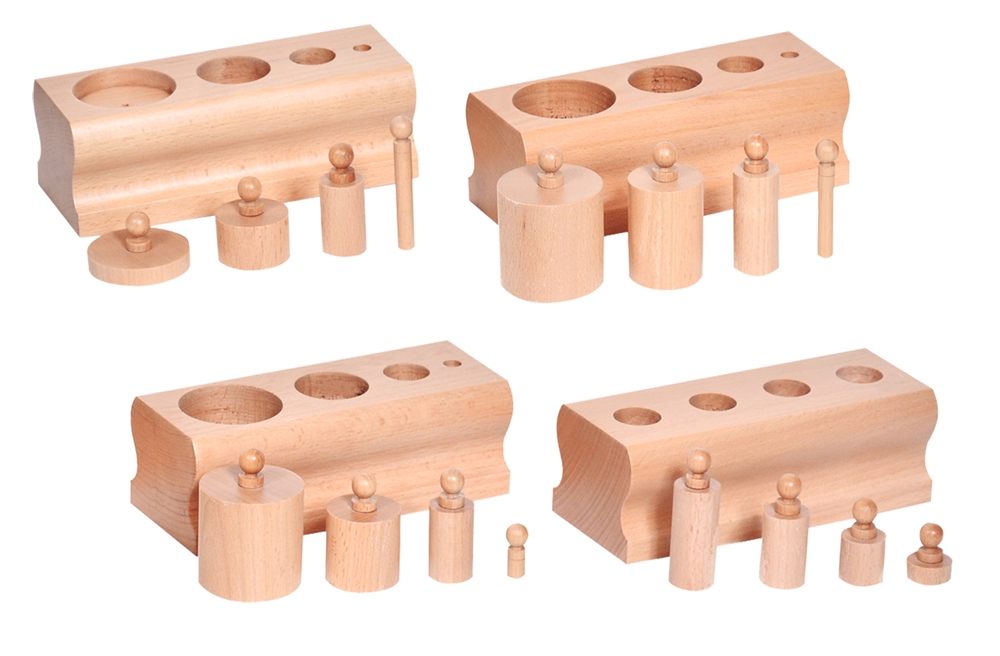 Toddler Knobbed Cylinders (Premium Quality)