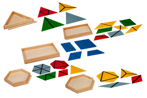 Constructive Triangles (Set of all 5 Boxes) (Plastic)