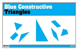 Blue Constructive Triangles Exercise Set (Printed)