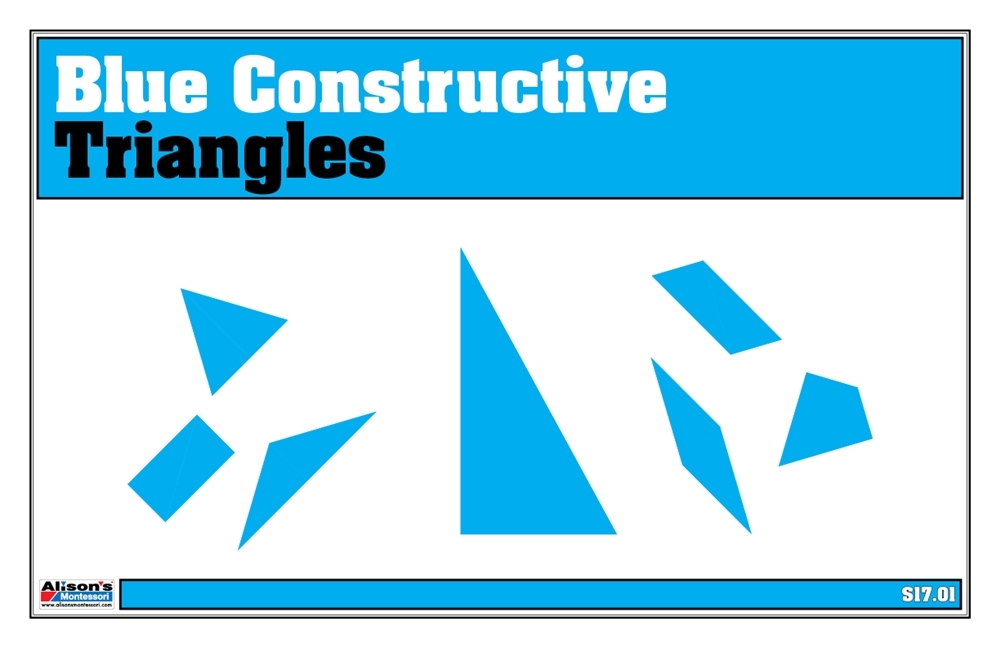  Blue Constructive Triangles Exercise Set