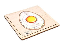 Parts of an Egg Puzzle and  Nomenclature Cards (6-9)
