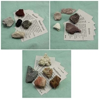 Rock Collection With Igneous, Metamorphic, and Sedimentary Rocks