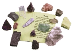 Mineral Collection, 15 piece with information cards