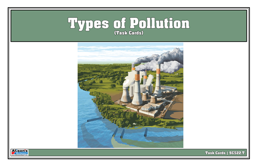 Types of Pollution Task Cards
