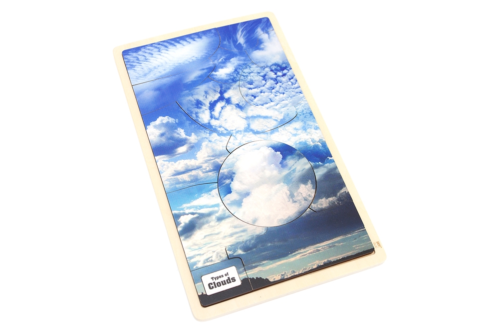  Types of Clouds Puzzle