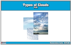Types of Clouds Nomenclature Cards (6-9)