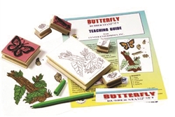 Life Cycle of a Butterfly Stamp