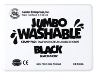 Jumbo Washable Stamp Pad, Black