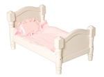 Montessori Materials: Doll Bed - White