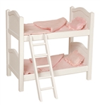 Montessori Materials: Doll Bunk Bed - White