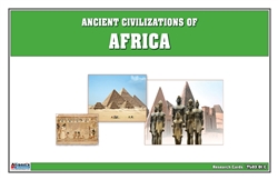Timeline of Ancient Civilizations of Africa Research Cards