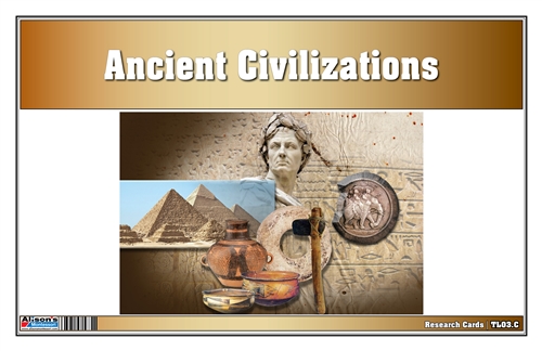 Ancient Civilizations Timeline Research Cards