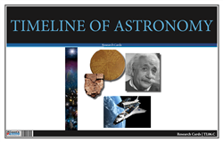 Timeline of Astronomy Research Cards