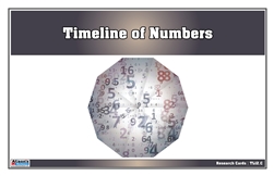 Timeline of Numbers Research Cards