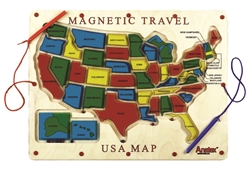Magnetic Travel USA Map