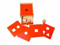 Shape Sorting Box with five lids