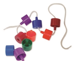 Montessori Materials - Easy Grip- Jumbo Beads 58 pcs