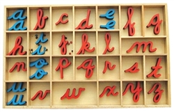 Letters for Small Movable Alphabets: Cursive