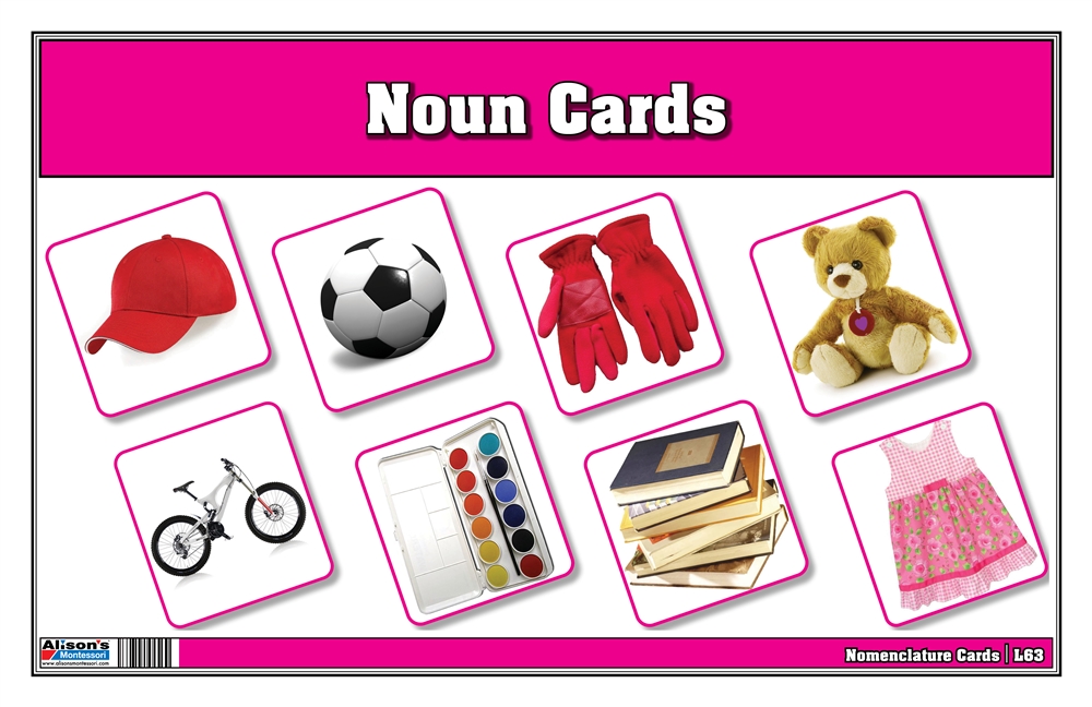 Noun Cards Complete Set (Printed)